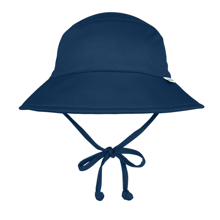 Breathable Bucket Sun Protection Hat: 0 / 6 Months / Navy