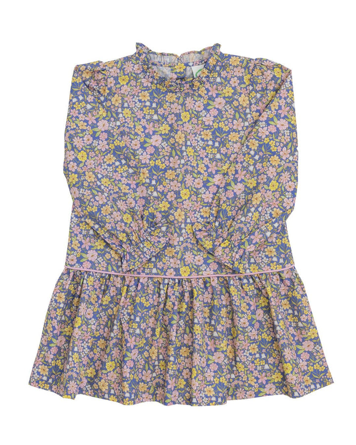 Margaux Drop Waist Dress: 4