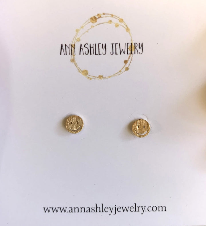 Gold Smiles Earrings