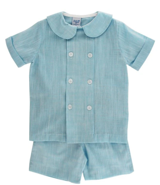 Cambric Dressy Boys Short Set