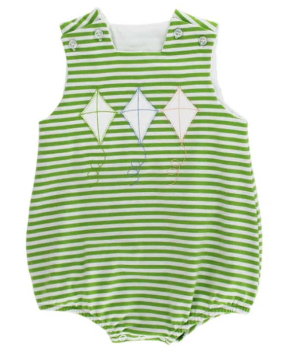 Kites Green Stripe Bubble