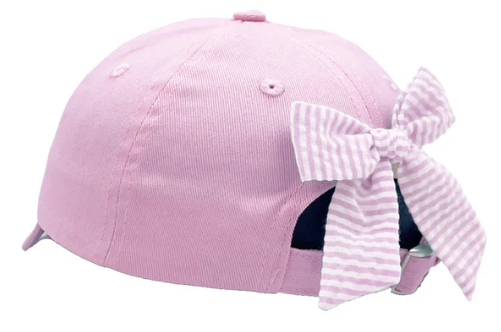 Rainbow Golf Cart BB Hat w/Bow-Youth
