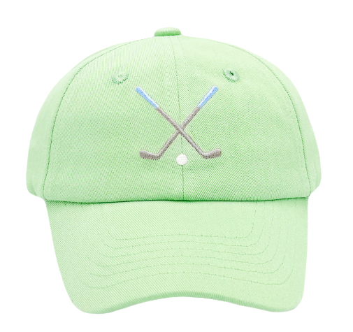 Golf Clubs Green BB Hat - Youth 2-8