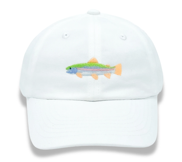 Rainbow Trout Fish Baseball Hat -Youth