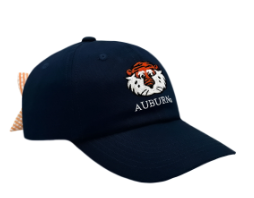 Auburn Baseball Hat w/Bow
