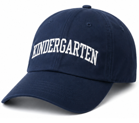Back To School Kindergarten BB Hat