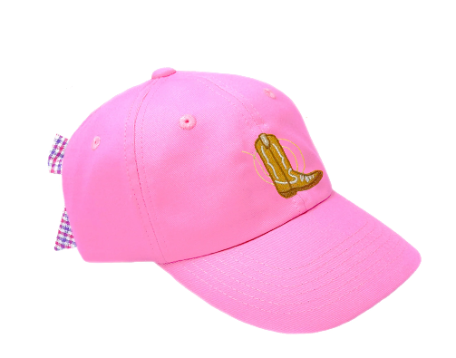 Cowgirl Boot BB Hat w/Bow - Youth
