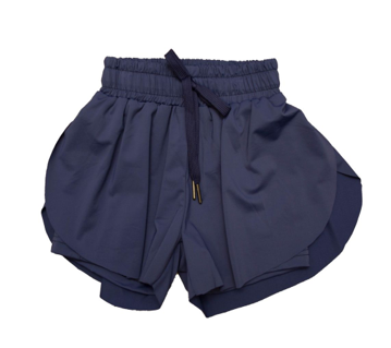 Navy Blue Butterfly Shorts