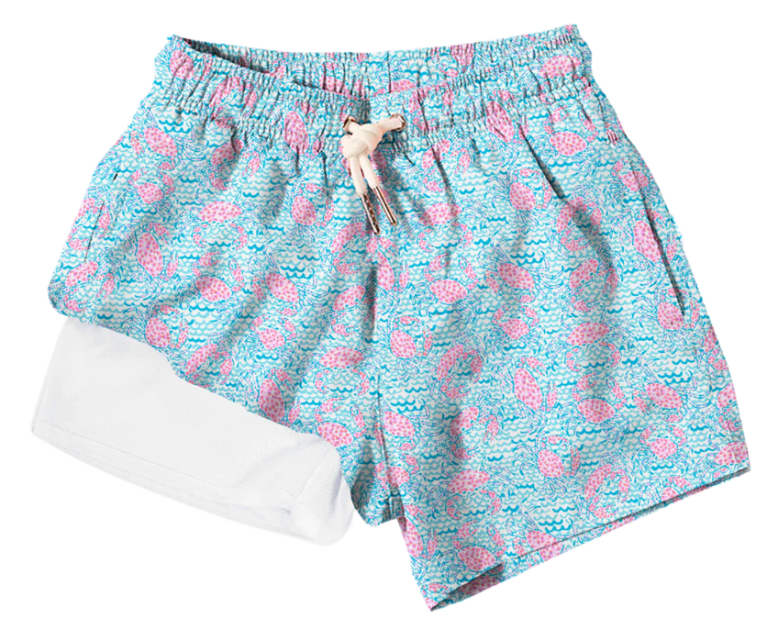 Ocean Crabs Swim Trunks