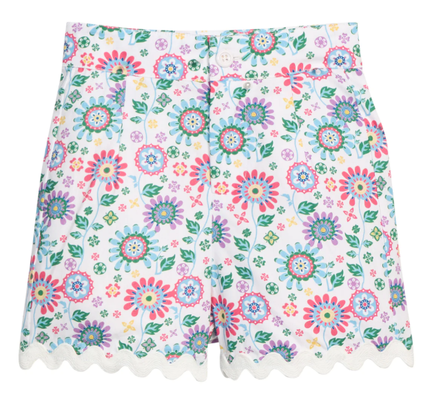 Ric Rac Bellavista Blooms Short