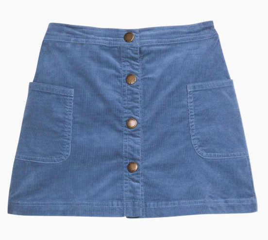 Emily Skirt - Navy Cord