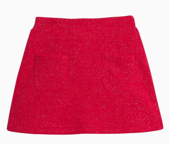 Patch Packet Skort - Crimson