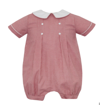 Red Gingham Short Bubble