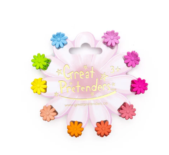 Daisy Delight Mini Hair Clips 10 PC