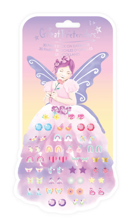 Butterfly Fairy Sticker Earrings 30 PC