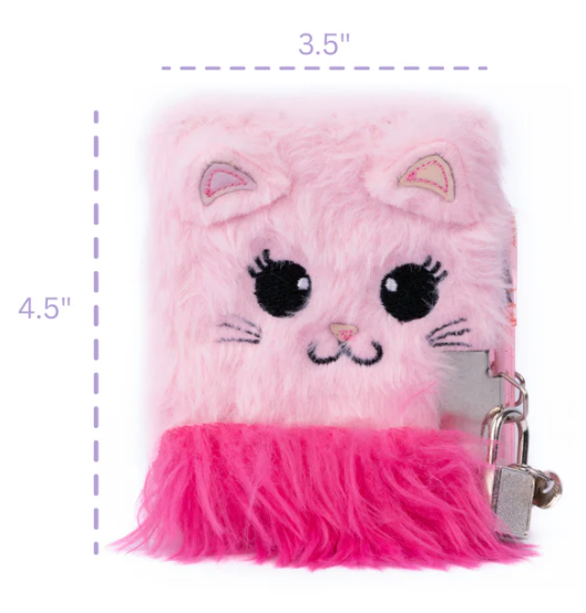 Kitty Furry Frilends Mini Journal