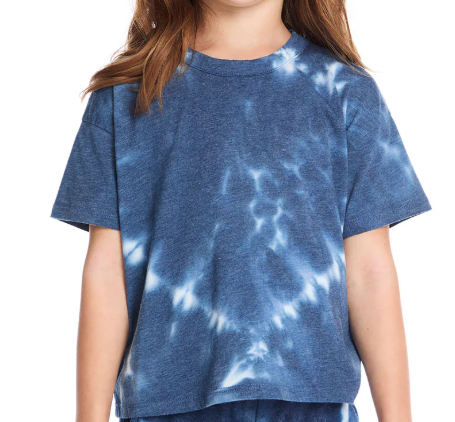 Indigo Heart Tie Dye Tee