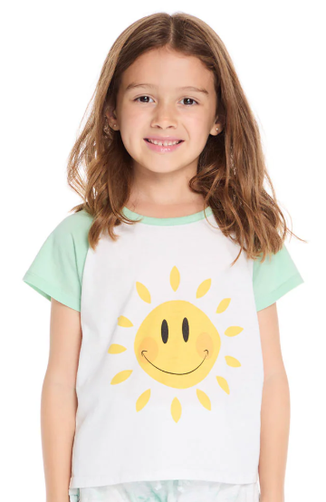 Sunny Face Tee - Girls