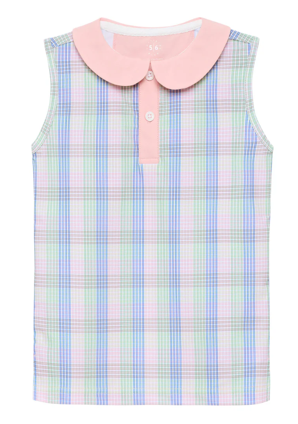 Spring Gingham Girly Girl Tank