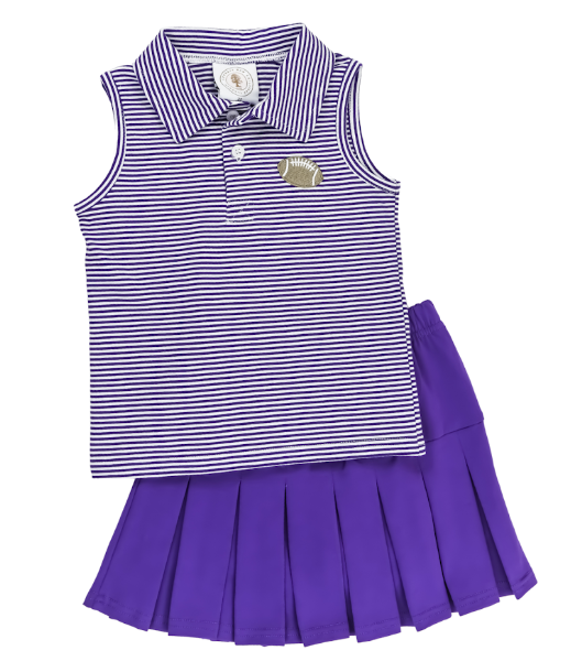 Fan Zone Skort Set - Purple