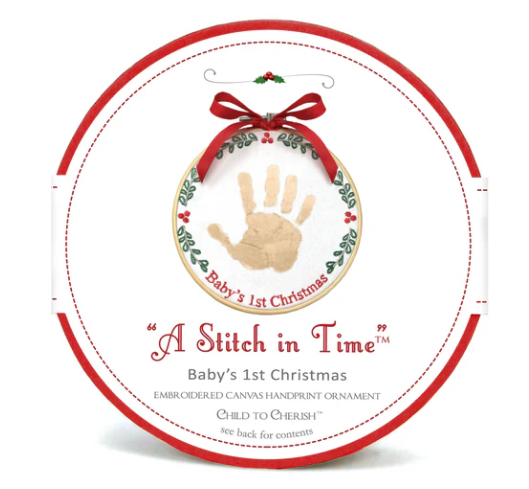 Stitch in Time Embroidery Handprint