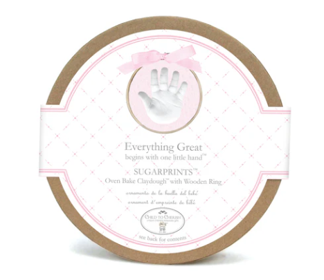 Pink Sugarprints -Glitter Handprint Kit