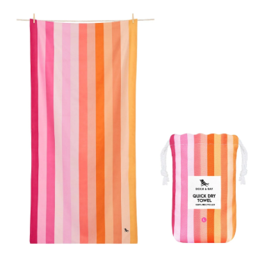Quick Dry Towel Large - Miami Sorbet