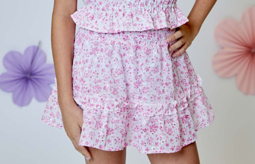 Pink Fluff Combo Skort