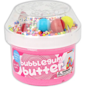 Bubblegum Butter Textured Slime