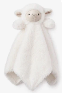 Lamb White Blankie 15x15