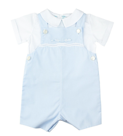 Blue 2 Piece Train Shortall
