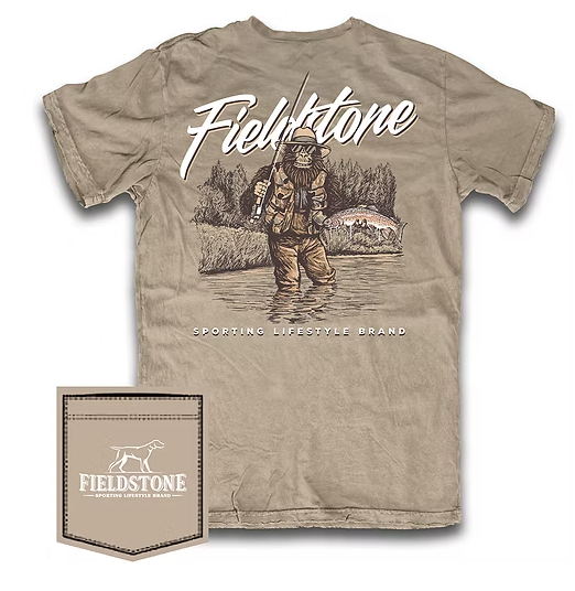 Gone Fishing Tee - Sand