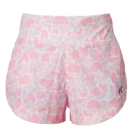 Girls Pink Yoga Shorts