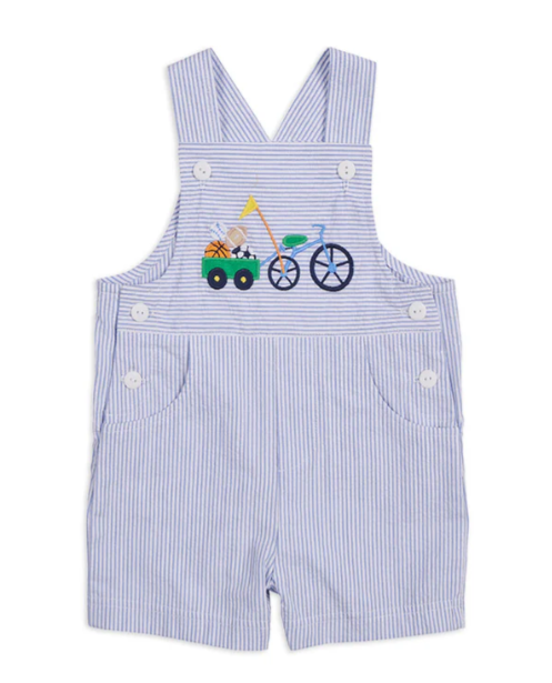 Bike & Sport Balls Seersucker Shortall