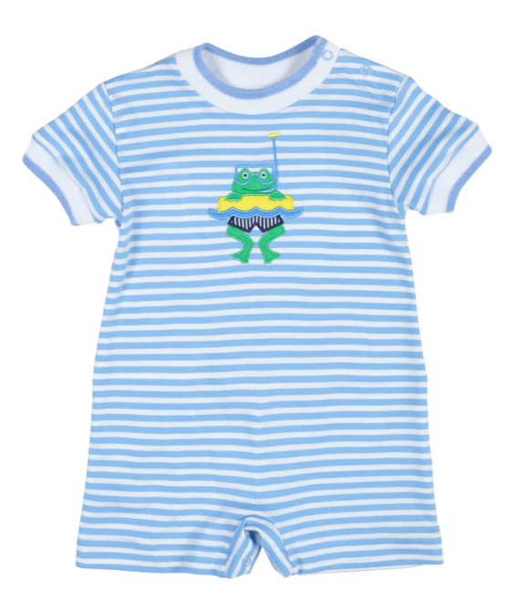 Stripe Shortall w/Frog