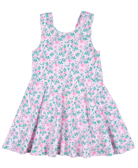 Floral Print Twirl Dress