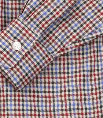 Autumn Plaid Button Down