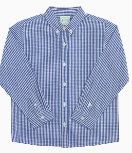 Johnson Blue Stripe Button Down