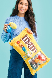 Peanut M & M Packaging Plush