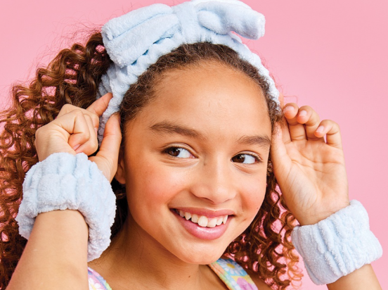 Sprinkle Spa Day Headband and Cuff Set