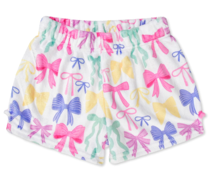 Pretty Bows Plush Shorts