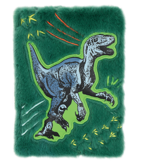 Dinosaur Glow Furry Journal