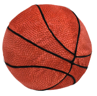 Basketball 3D Slow Rise Plush