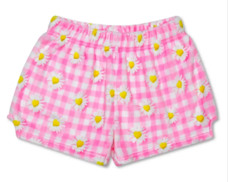 Daisy Love Plush Shorts