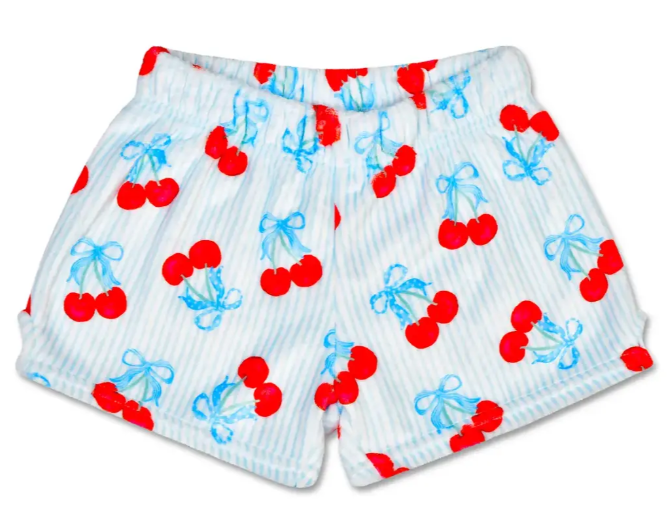 Cherry On Top Plush Shorts