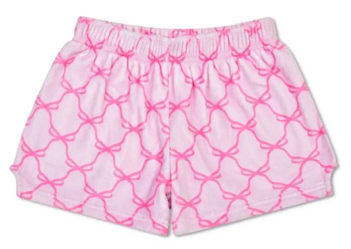 Sweet Trellis Bow Plush Short