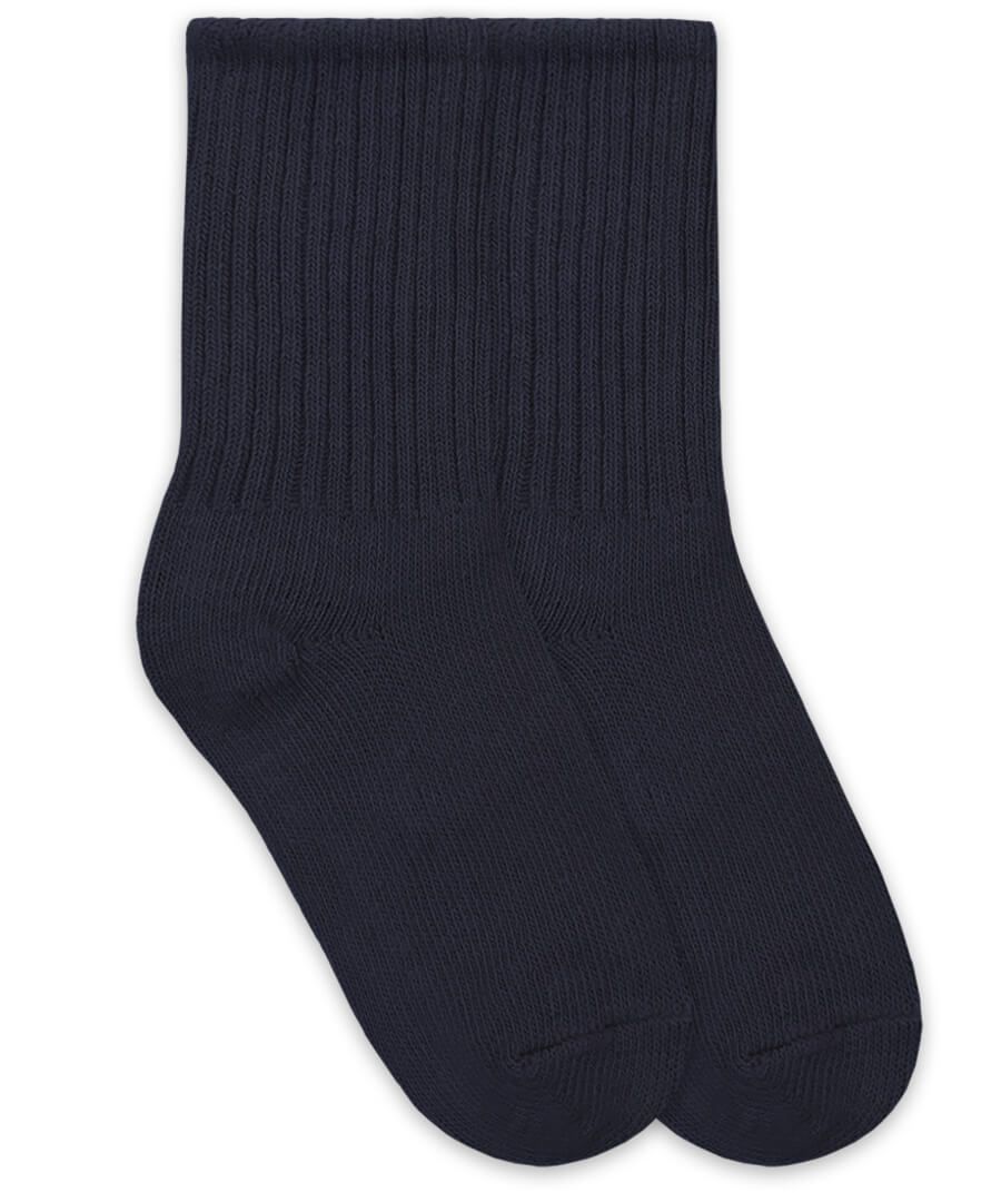 Navy Boys Dress Socks