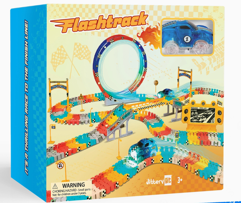 Glow in the Dark Racing Track Set
