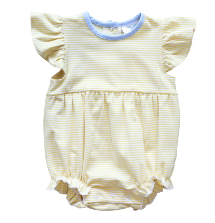 Sunny Yellow Stripe Bubble