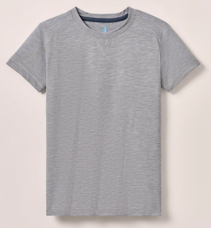 Course Perf Tee - Seal - Tween